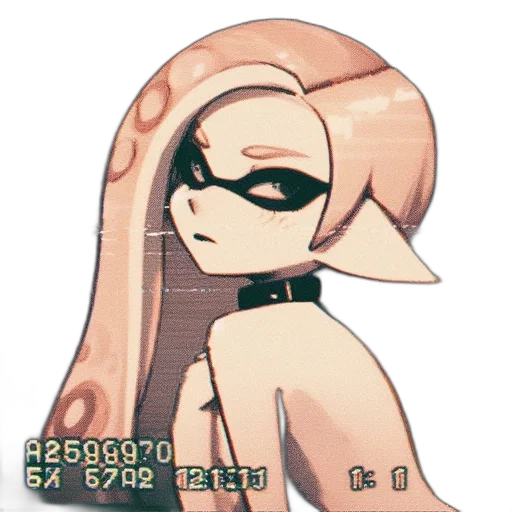 mask, staff, hair, dress transparent PNG cut-out