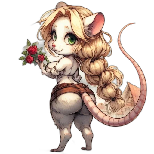 concept art, fantasy art, pixel art, watercolor transparent PNG cut-out