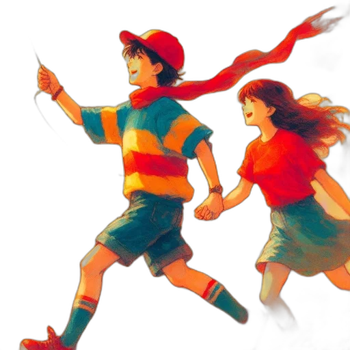 concept art, watercolor, comic book art, pixel art transparent PNG cut-out