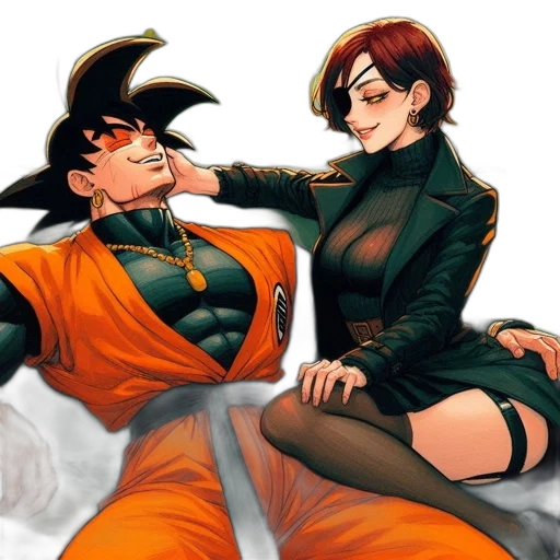 concept art, comic book art, anime, pixel art transparent PNG cut-out
