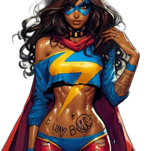 comic book art, concept art, cartoon, fantasy art transparent PNG cut-out