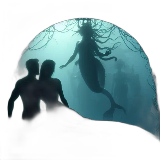 mask, creature, umbrella, concept art transparent PNG cut-out