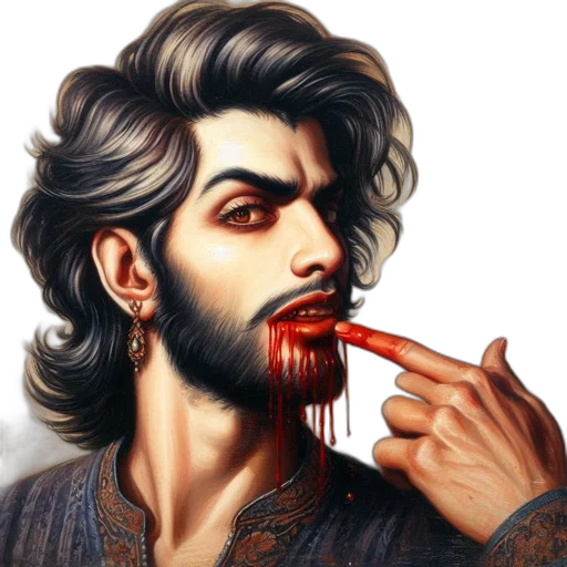 fantasy art, photorealistic, comic book art, oil painting transparent PNG cut-out