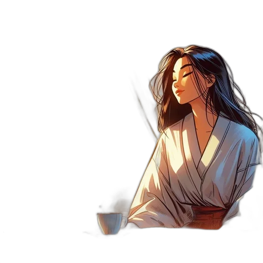 concept art, watercolor, fantasy art, photorealistic transparent PNG cut-out