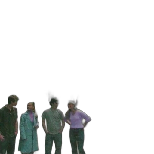 staff, jacket, umbrella, robot transparent PNG cut-out