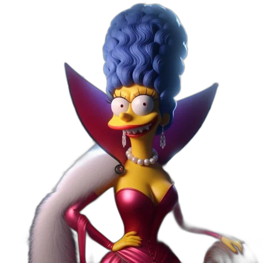 crown, hat, staff, creature transparent PNG cut-out