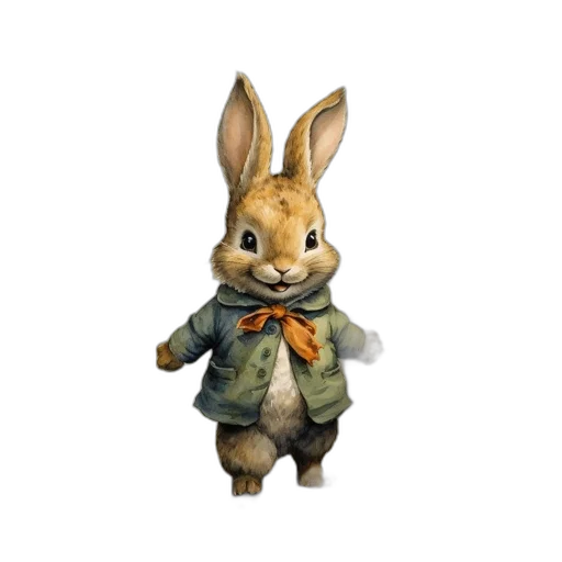animal, staff, creature, 3d render transparent PNG cut-out