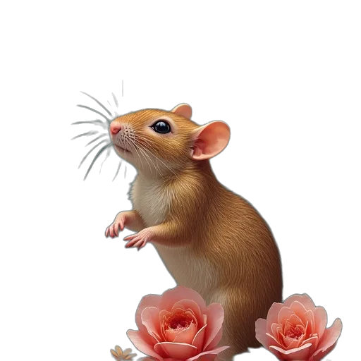 flower, animal, creature, crown transparent PNG cut-out