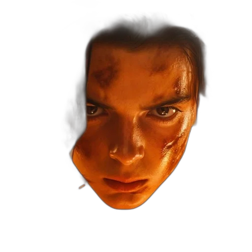 face, mask, creature, hair transparent PNG cut-out