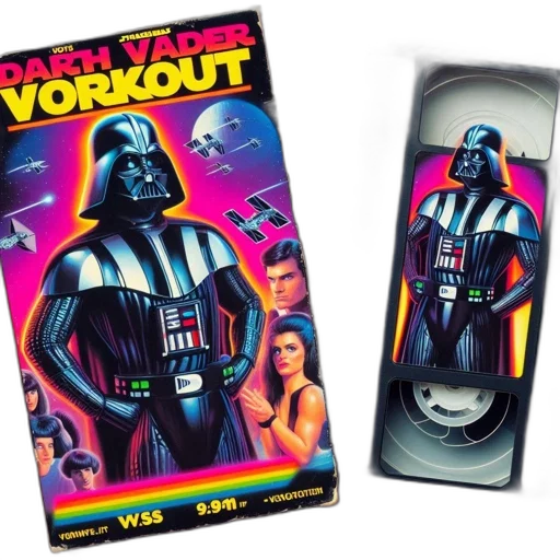 dark, mock, vhs, tape transparent PNG cut-out