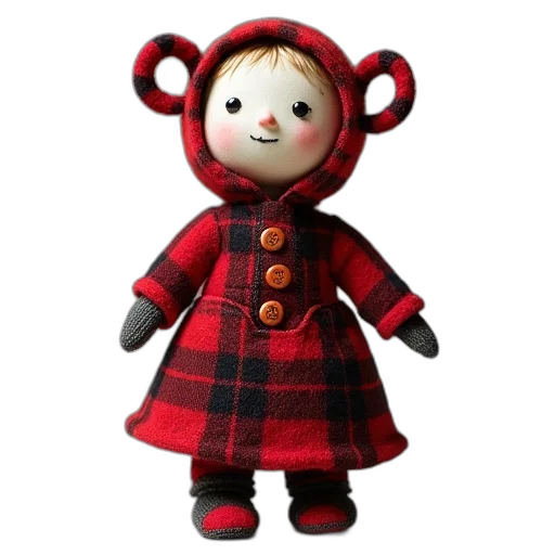 3d render, concept art, ceramic, toy transparent PNG cut-out