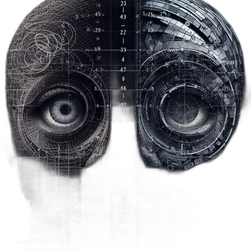 mask, robot, face, creature transparent PNG cut-out