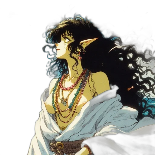 jewelry, concept art, fantasy art, comic book art transparent PNG cut-out