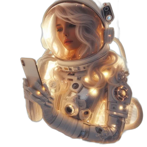 robot, dress, jewelry, mask transparent PNG cut-out