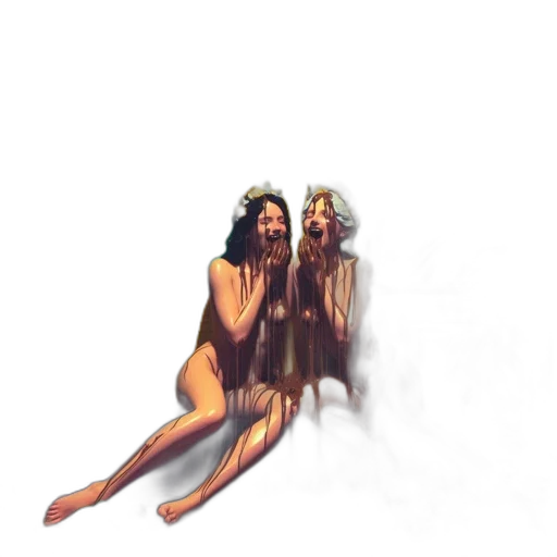 hair, creature, concept art, pixel art transparent PNG cut-out