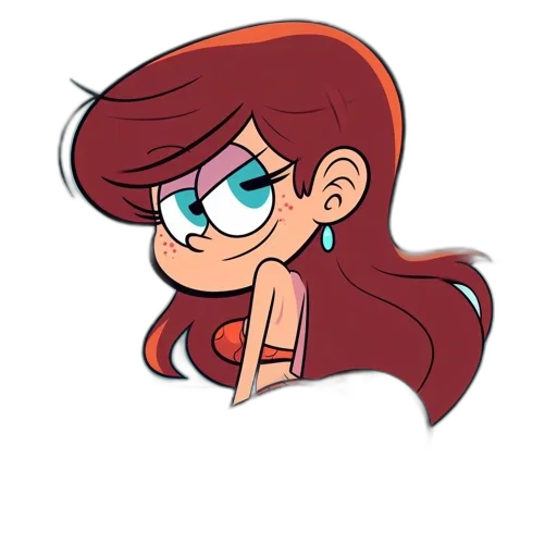 staff, hair, face, dress transparent PNG cut-out