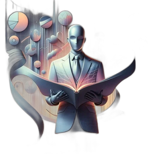 robot, staff, concept art, fantasy art transparent PNG cut-out