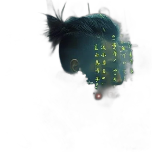 mask, robot, hair, face transparent PNG cut-out