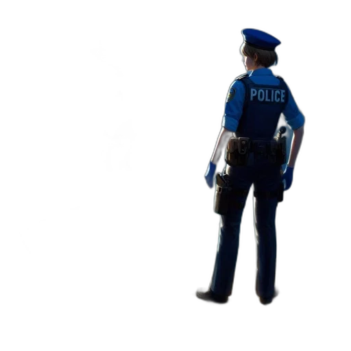 staff, jacket, weapon, robot transparent PNG cut-out
