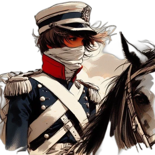 mask, hat, staff, face transparent PNG cut-out