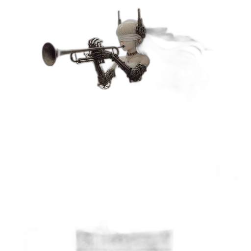 weapon, robot, staff, sword transparent PNG cut-out