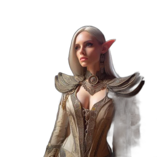 dress, staff, face, jacket transparent PNG cut-out