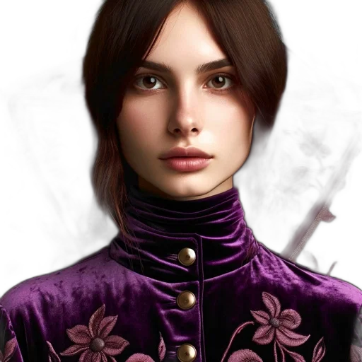 face, staff, jacket, jewelry transparent PNG cut-out