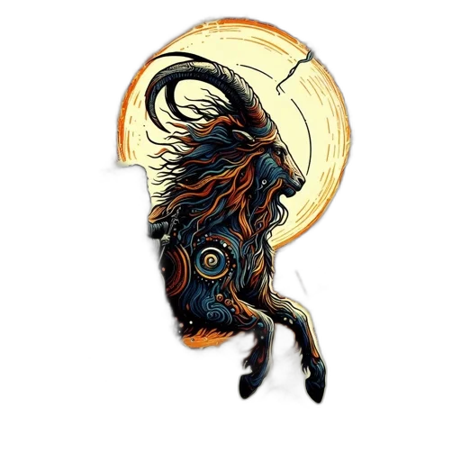 dragon, hair, staff, creature transparent PNG cut-out