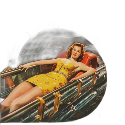 dress, furniture, car, hat transparent PNG cut-out