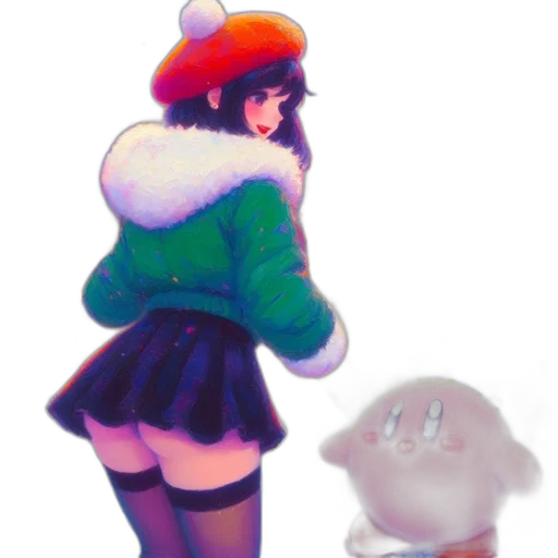 hat, jacket, dress, creature transparent PNG cut-out