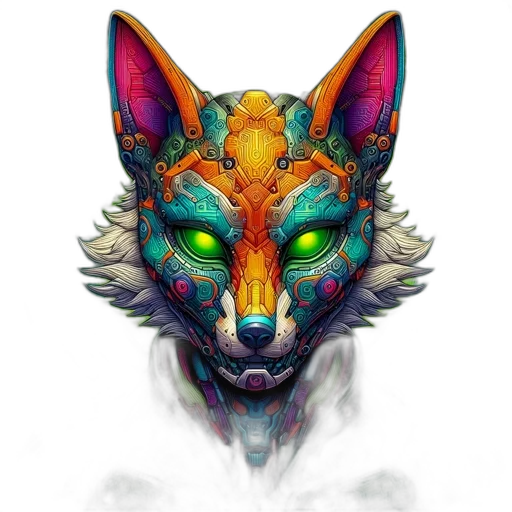 mask, face, animal, creature transparent PNG cut-out