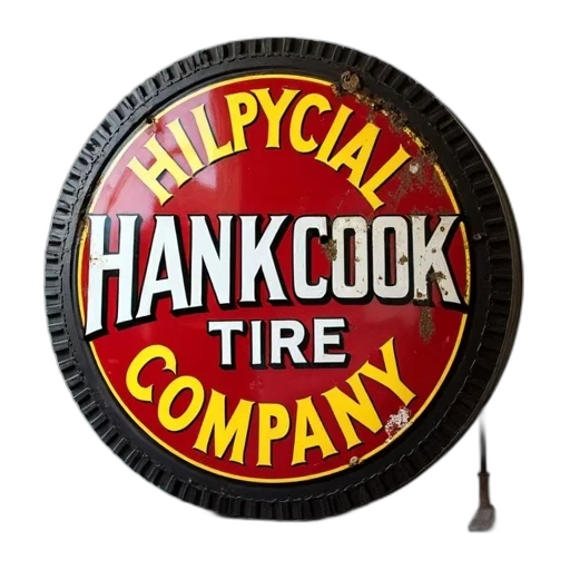 enamel, plastic, sign, hankcook transparent PNG cut-out