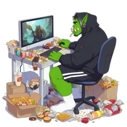 food, creature, robot, concept art transparent PNG cut-out