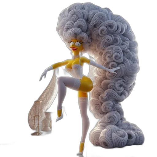 hair, dress, hat, crown transparent PNG cut-out