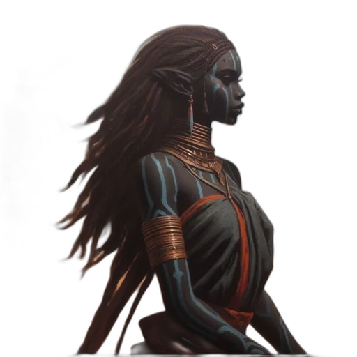 staff, face, robot, concept art transparent PNG cut-out