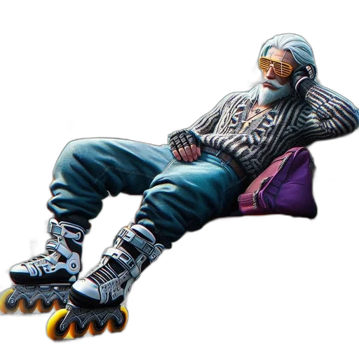 jacket, creature, shoes, mask transparent PNG cut-out