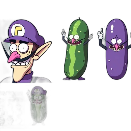 concept art, cartoon, 3d render, anime transparent PNG cut-out