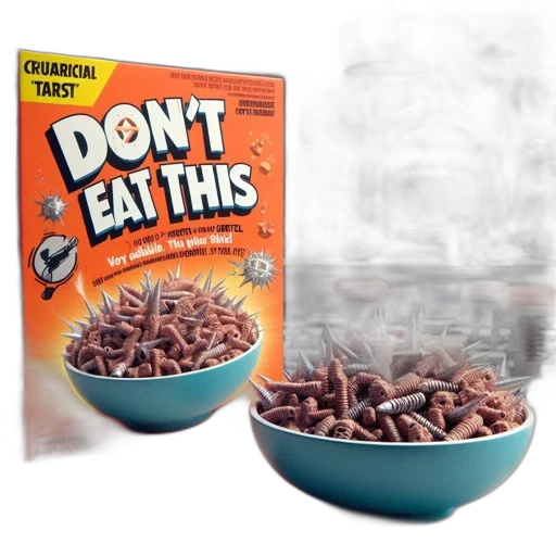 food, 3d render, comical, illustration transparent PNG cut-out