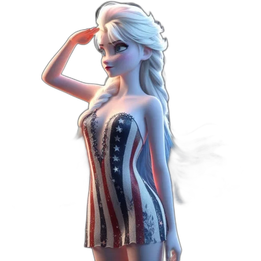 dress, jacket, staff, concept art transparent PNG cut-out