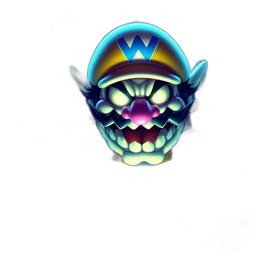 mask, staff, crown, creature transparent PNG cut-out