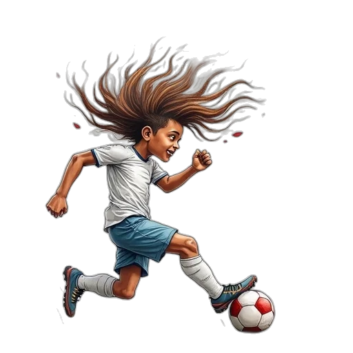 hair, photorealistic, concept art, pixel art transparent PNG cut-out