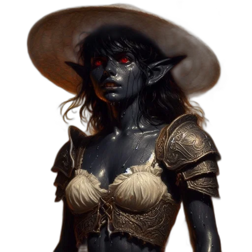 mask, hat, fantasy art, concept art transparent PNG cut-out