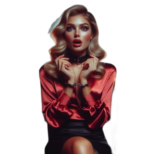 jacket, dress, jewelry, face transparent PNG cut-out