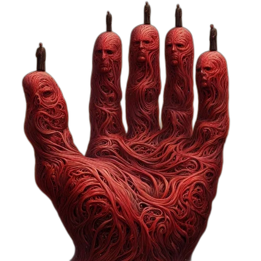 mask, face, creature, hair transparent PNG cut-out