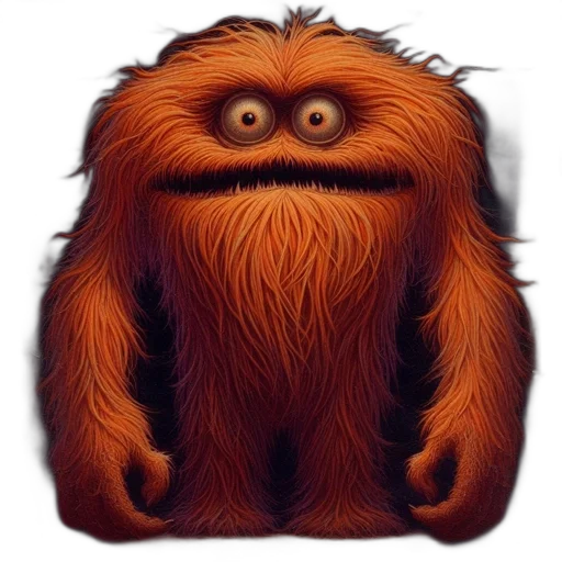 creature, animal, hair, mask transparent PNG cut-out