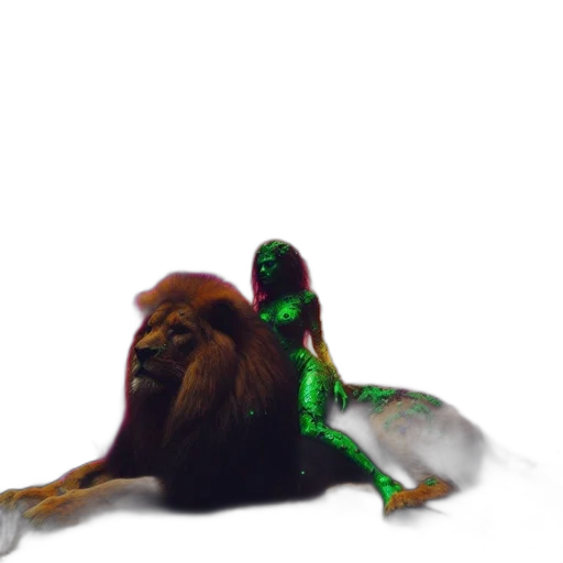animal, creature, hair, mask transparent PNG cut-out