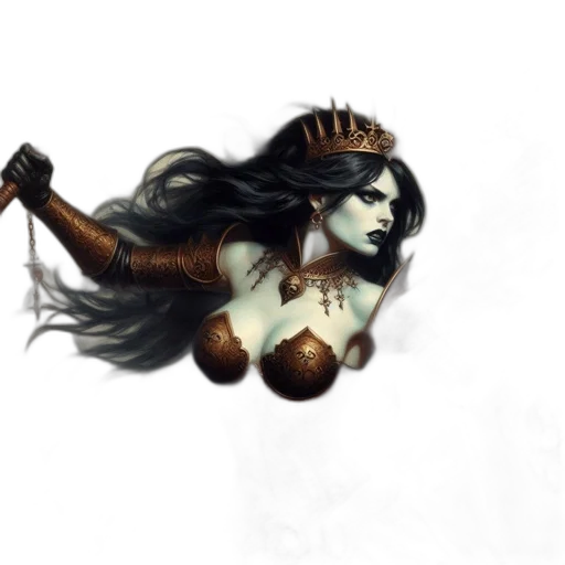 crown, jewelry, sword, staff transparent PNG cut-out