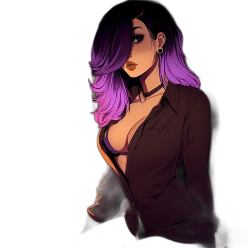 dress, jacket, staff, face transparent PNG cut-out