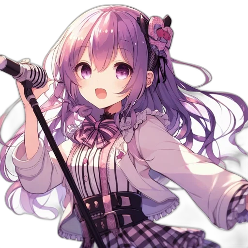 staff, weapon, flower, dress transparent PNG cut-out