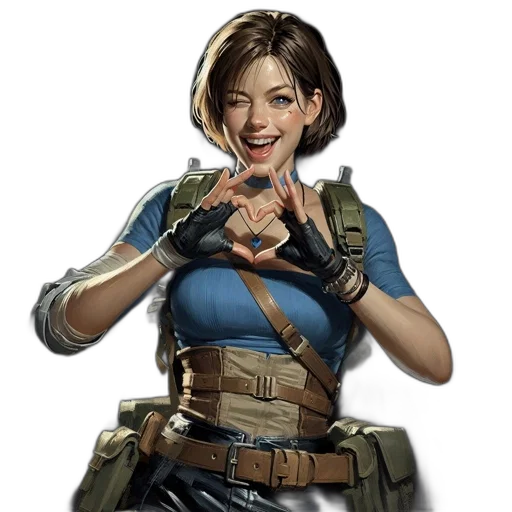 face, weapon, concept art, comic book art transparent PNG cut-out